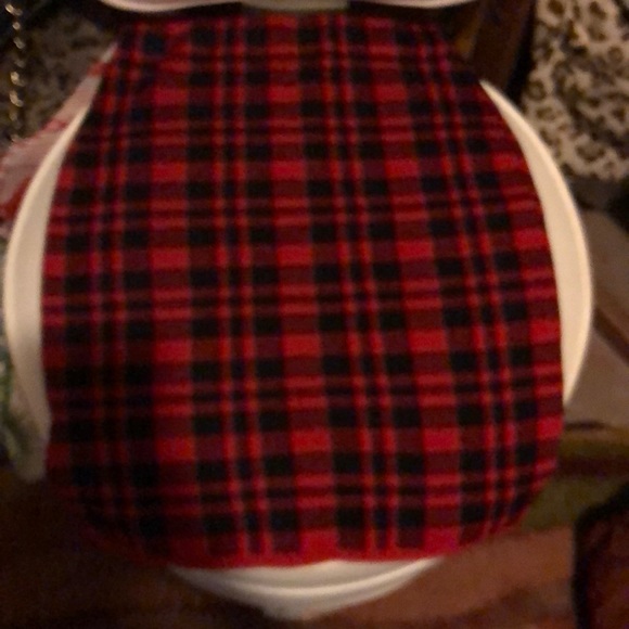 Plaid bodycon skirt - Picture 2 of 3